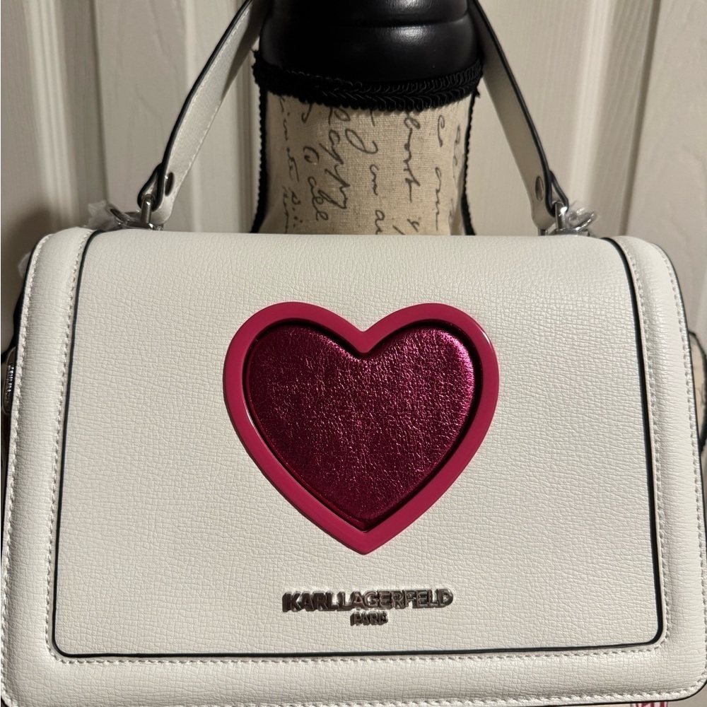 Karl Lagerfeld Heart Bag - Picture 2 of 8